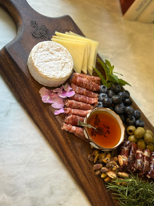 E. Murio Cheeseboard with Aboitiz Crest
