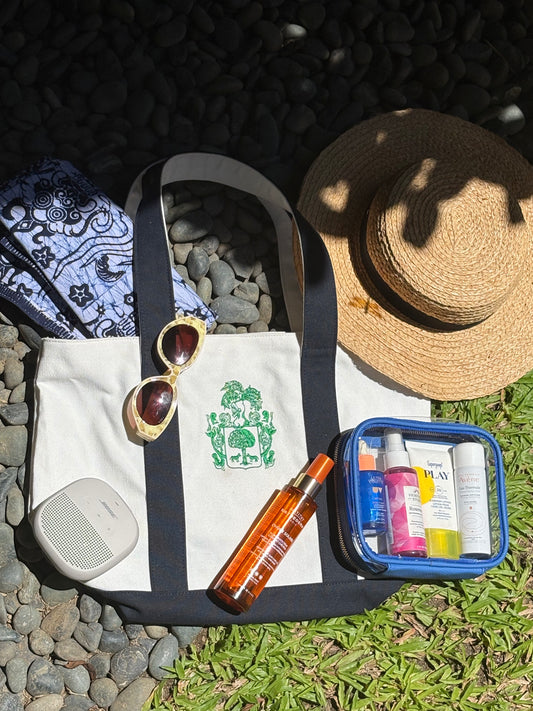 Canvas Tote with Moraza Crest